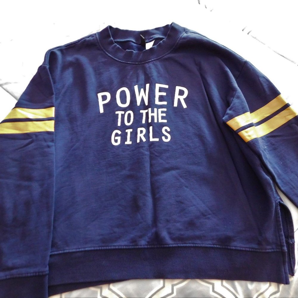 H&M POWER TO THE GIRLS Sweatshirt